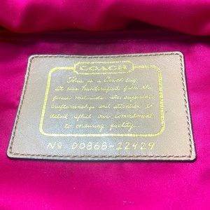 COACH BAG